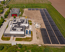 Solaranlage auf dem Campus Barleben