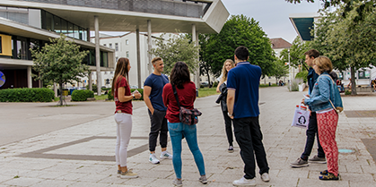 Campustouren für Studieninteressierte