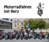 Biker mit Herz