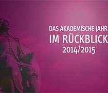 Das akademische Jahr 2014/14 im Rückblick