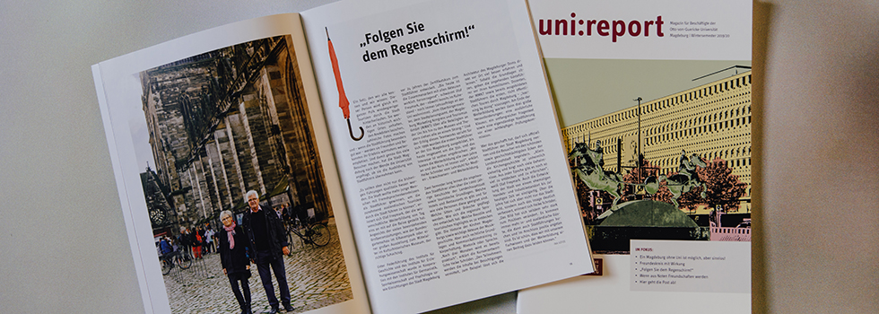 Header Campusmagazin der Uni Magdeburg